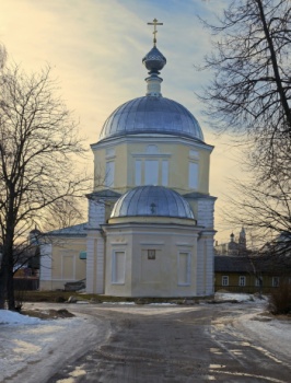 Никольская церковь в Торжке - зимняя фотография