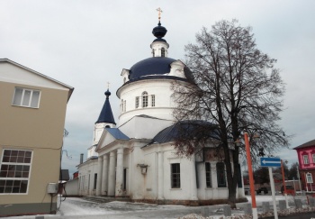 Церковь Илии Пророка в Зарайске - зимняя фотография