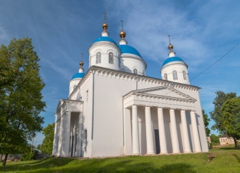 Церковь Владимирской иконы Божией Матери в селе Кудрино