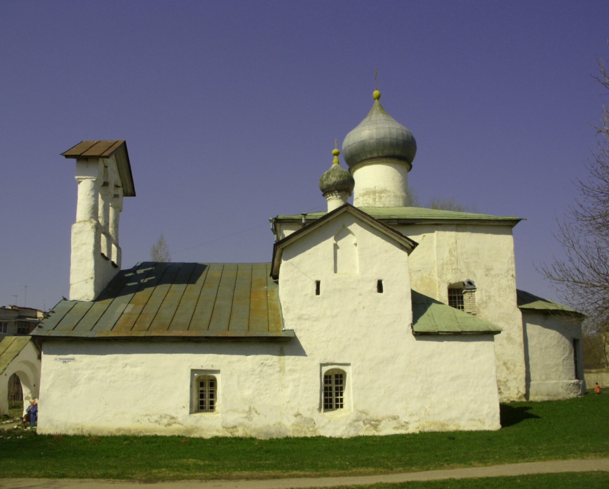 Церковь Спаса Нерукотворного Образа с Жабьей Лавицы в Пскове