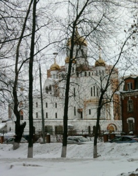 Храм Живоначальной Троицы в Реутове - зимняя фотография