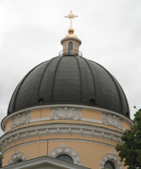 Купол Спасо-Преображенского собора в Санкт-Петербурге