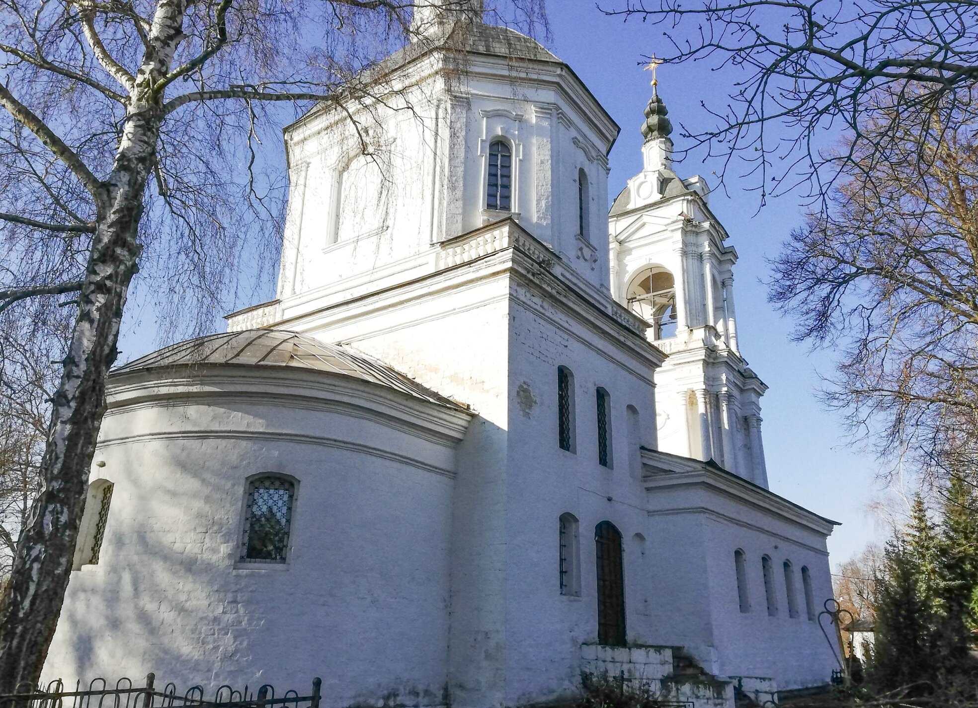 Церковь Тихвинской иконы Божией Матери в Авдотьино