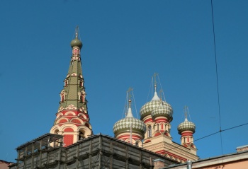 Церковь Покрова Пресвятой Богородицы на Боровой улице в Санкт-Петербурге