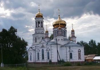 Храм Рождества Христова в селе Лебяжье