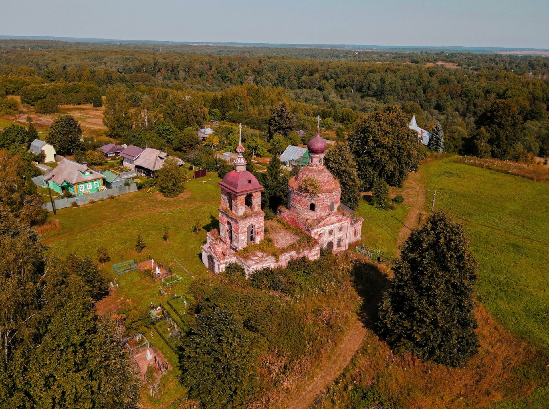 Церковь Покрова Пресвятой Богородицы в селе Алферьево