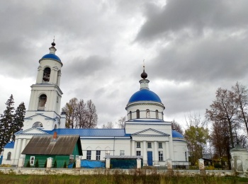 Деревянный храм преподобномученика Серафима Клинского в Клин-9