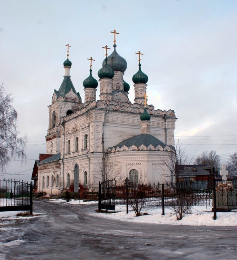 Покровский храм в селе Жестылево