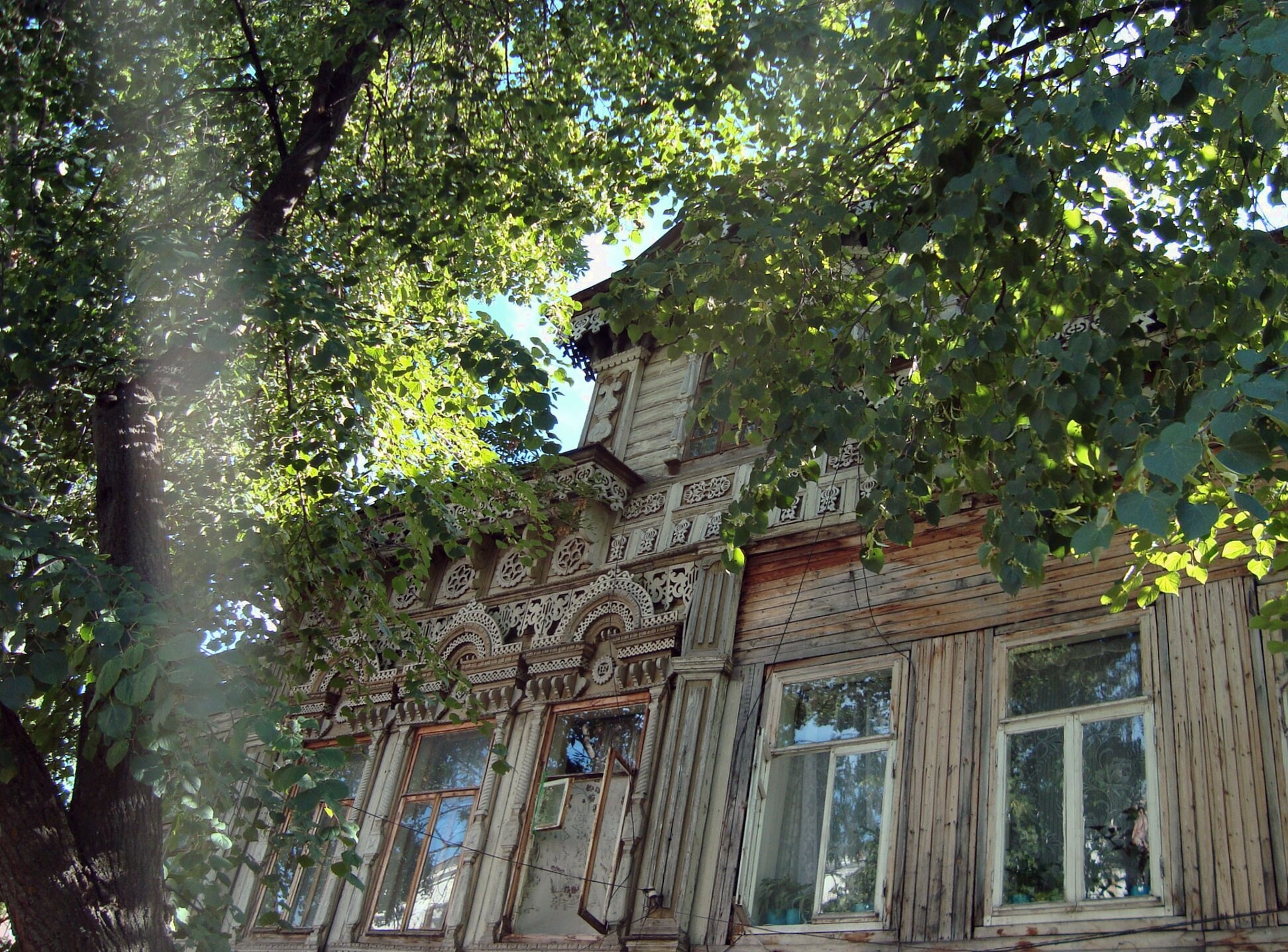 Тихвинская церковь в Козьмодемьянске - деревянное зодчество