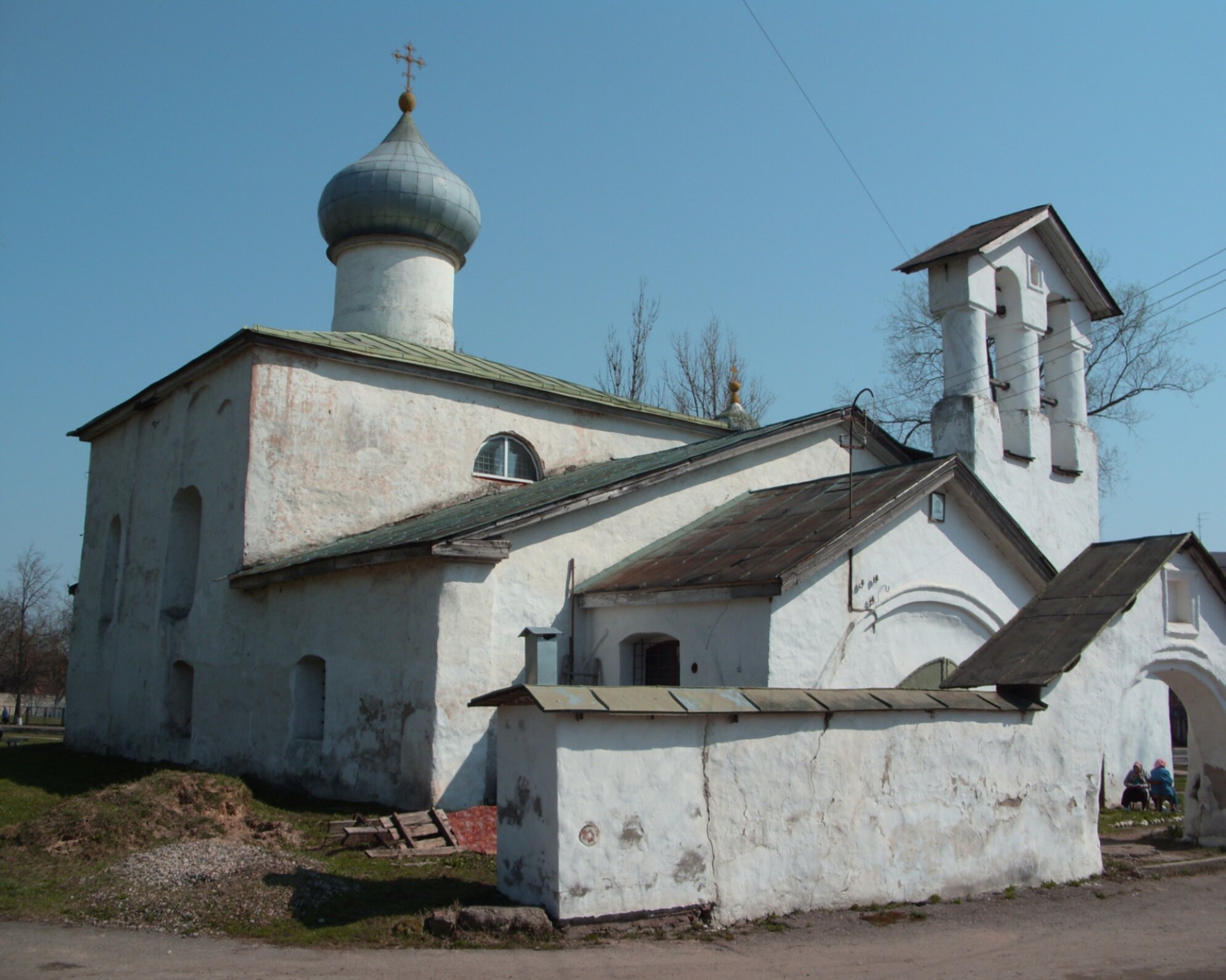 Храм Нерукотворного Образа Спаса (с Жабьей лавицы) в Пскове