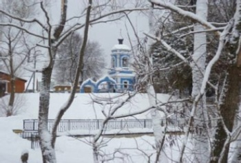 Церковь Покрова Пресвятой Богородицы в зимнем убранстве