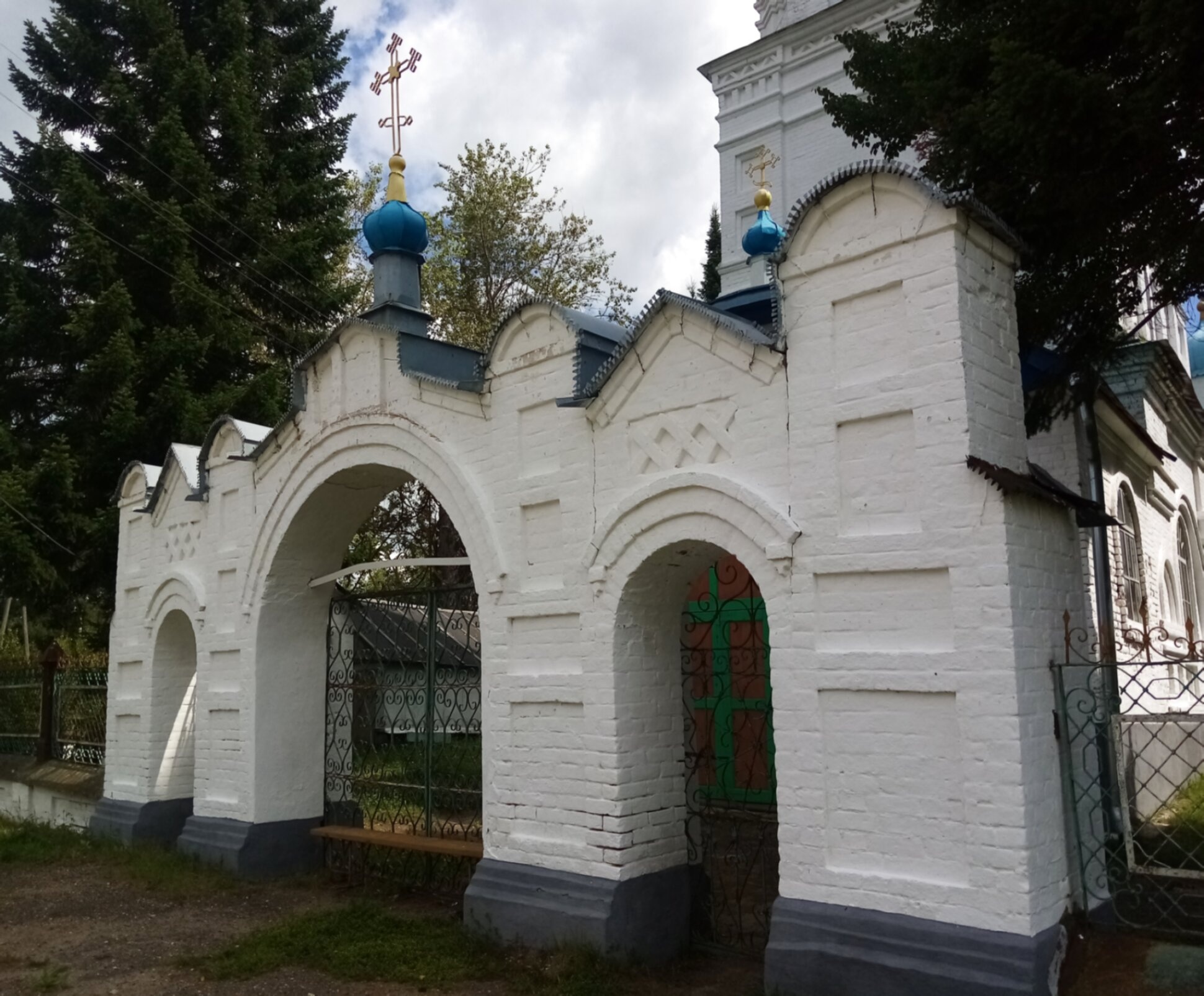 Покровская церковь в селе Падерино