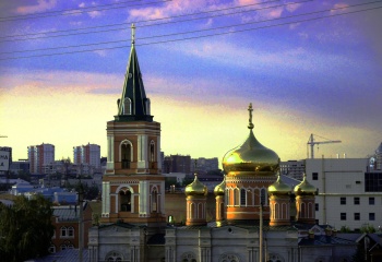 Богородице-Знаменский женский монастырь в Барнауле