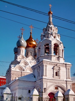 Храм Святителя Николая Чудотворца в Пыжах - зимняя фотография