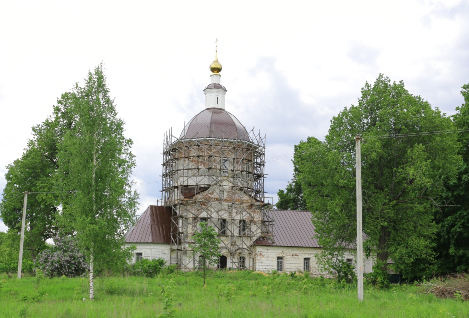 Церковь Михаила Архангела в селе Лучкино