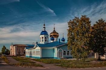 Тихвинский храм в городе Кирсанов - православная святыня Тамбовской земли