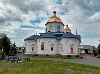 Богоявленский храм в посёлке Старая Майна