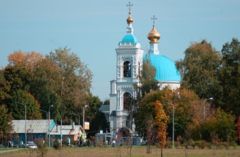 Церковь Преображения Господня в Железнодорожном: фотография храма