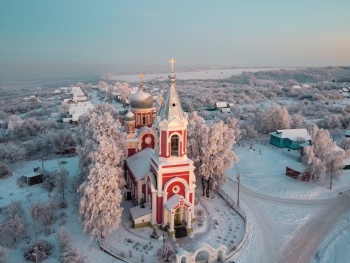 Храм Святителя Николая Чудотворца в селе Просек