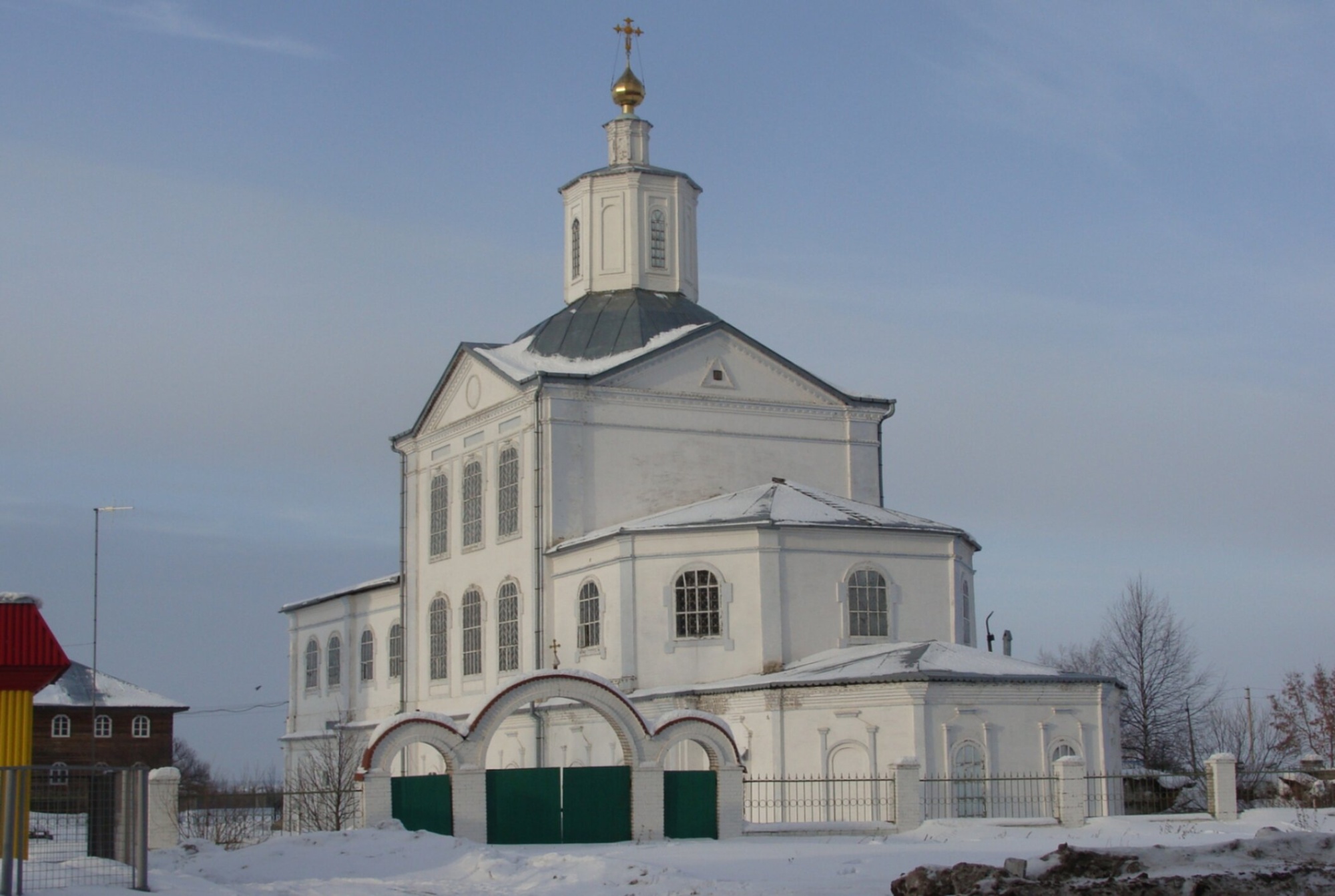 Стефановская церковь в Котласе - храм Святого Стефана Пермского