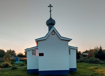 Часовня Николая Чудотворца в деревне Верхняя Паленьга