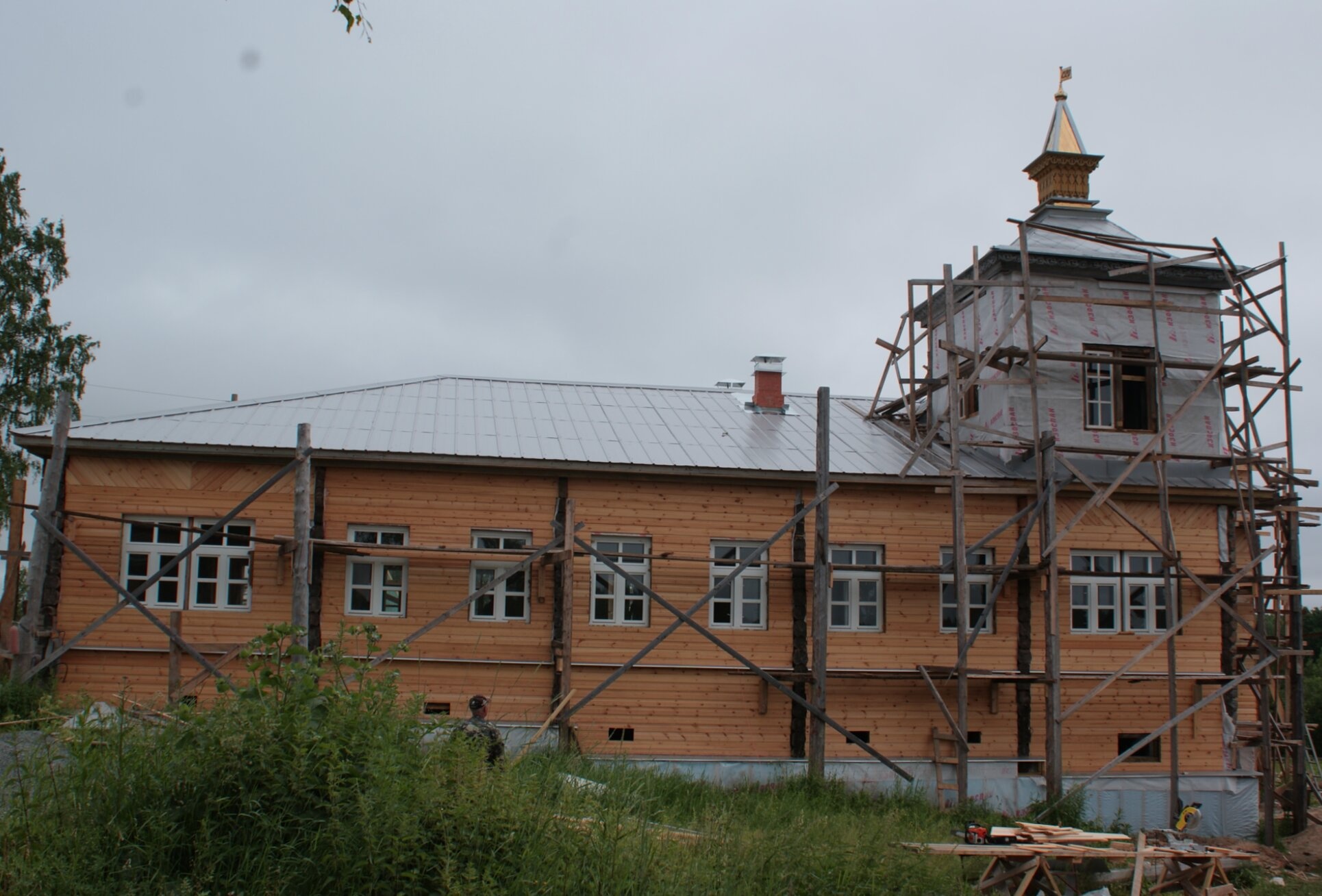Церковь Иоанна Рыльского в Важеозерском Спасо-Преображенском монастыре