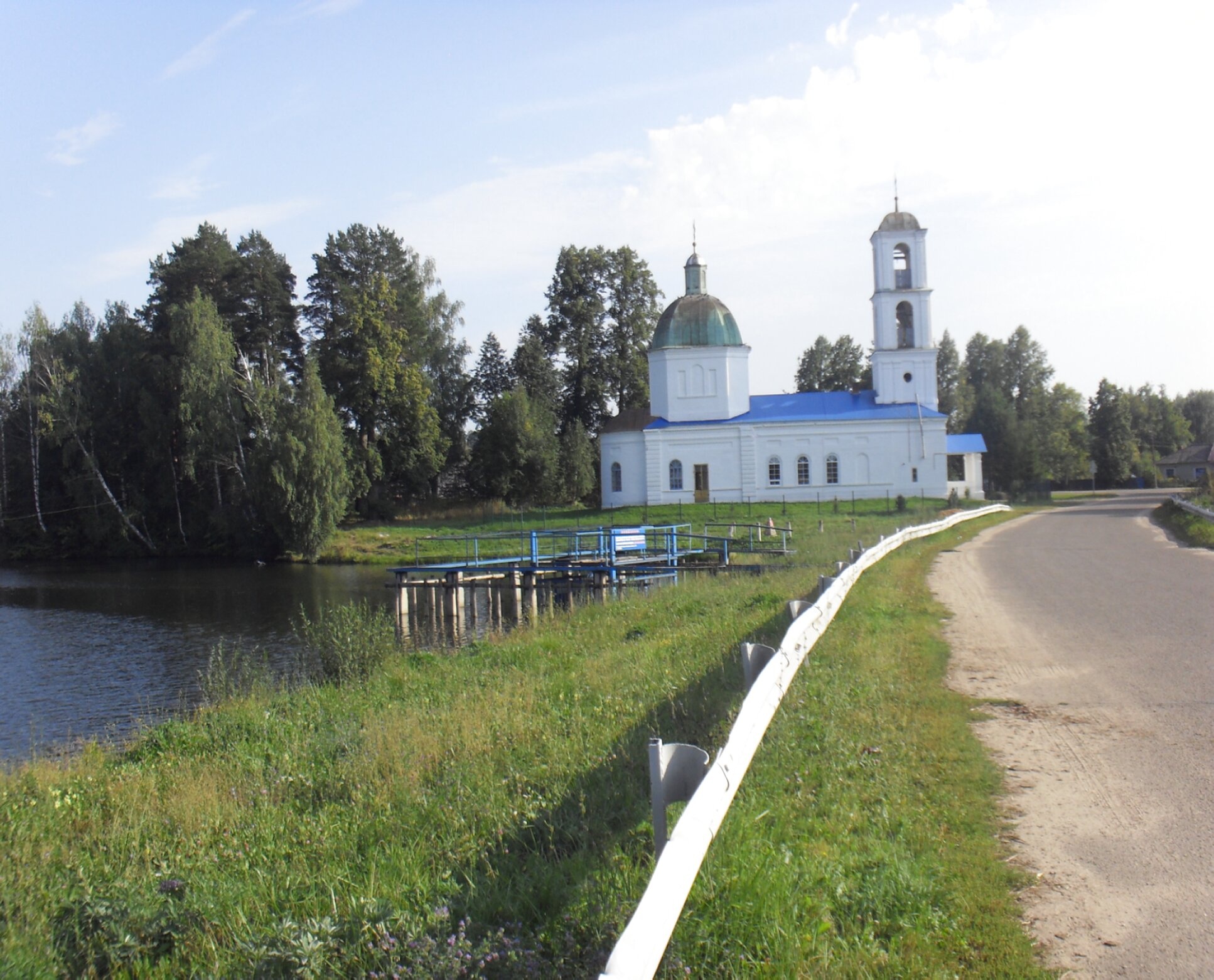 Церковь Богоявления в селе Великополье