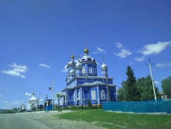 Свято-Никольский храм в селе Оськино