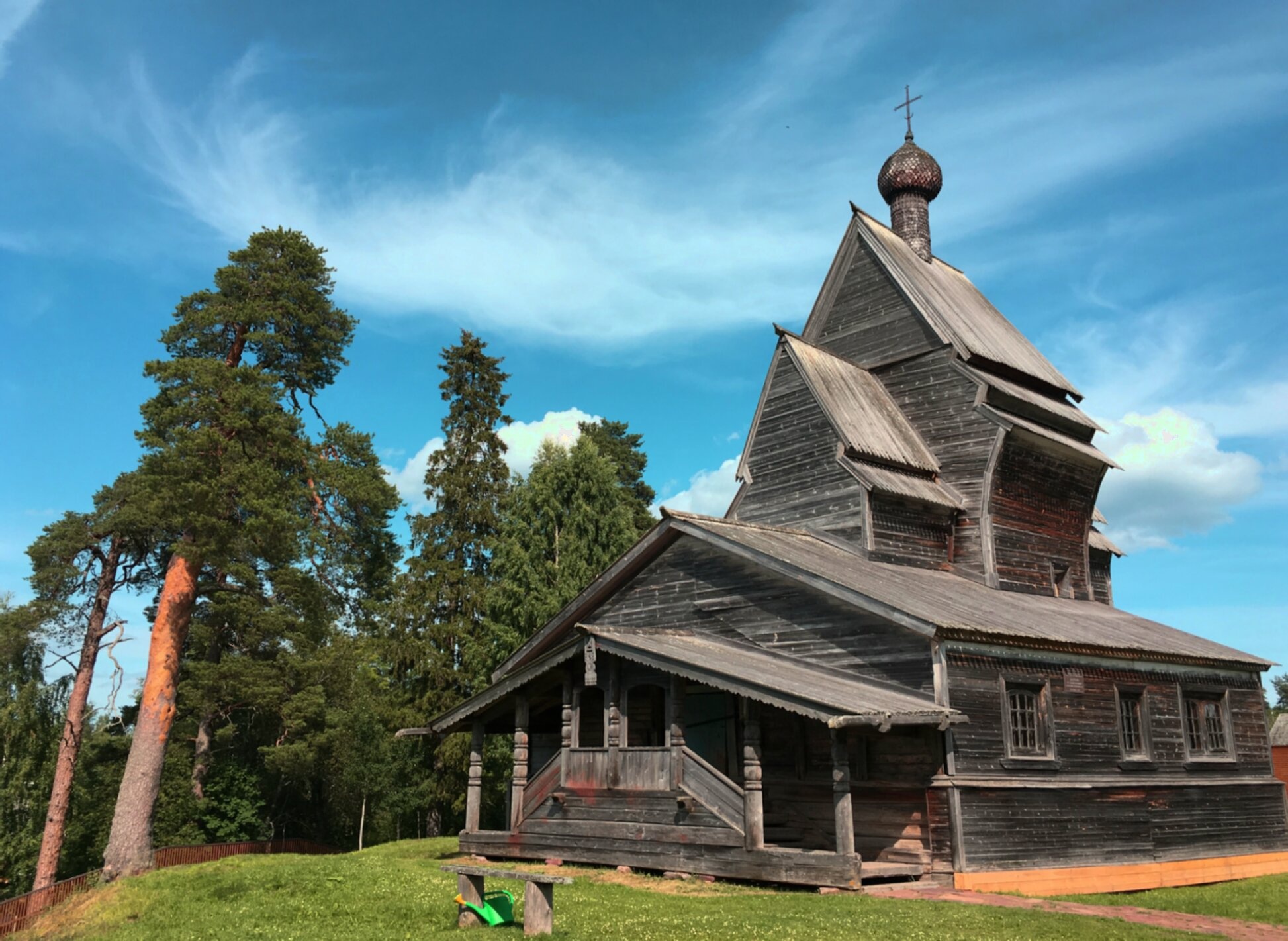 Церковь Георгия Победоносца в Родионово - древнейший деревянный храм России