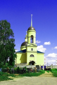 Храм иконы Божией Матери «Всех скорбящих Радость» в селе Шарапово