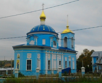 Храм Владимирской иконы Божией Матери в деревне Дубна