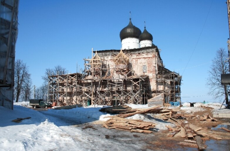 Троицкий собор Клопского монастыря - история и восстановление