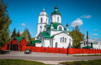 Благовещенская церковь (церковь Преображения) в Ожоге
