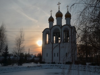 Звонница Никольского женского монастыря в Переславле-Залесском