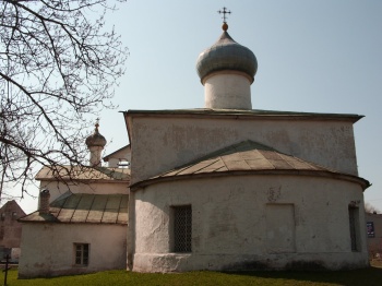 Храм Спаса Нерукотворного Образа с Жабьей лавицы в Пскове