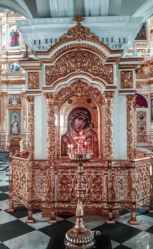 Казанская икона Божией Матери в храме Симеона и Анны