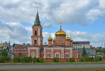 Знаменский женский монастырь в Барнауле