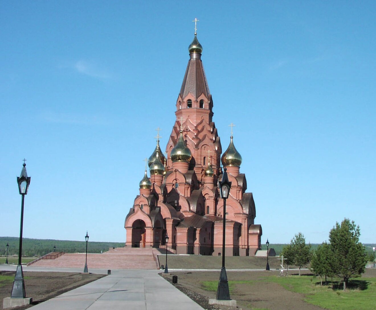 Крестовоздвиженский собор в Лесосибирске