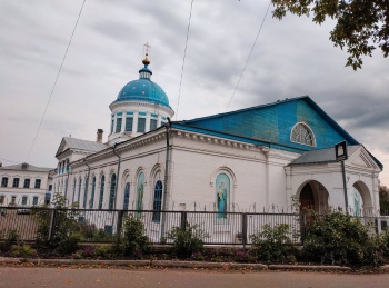 Никольский собор в Котельниче: вид с улицы Дзержинского