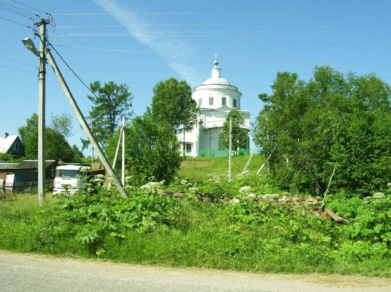 Церковь Вознесения Господня в селе Ыб