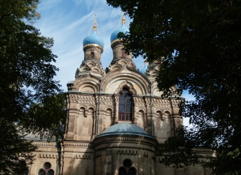 Храм преподобного Симеона Дивногорца в Дрездене
