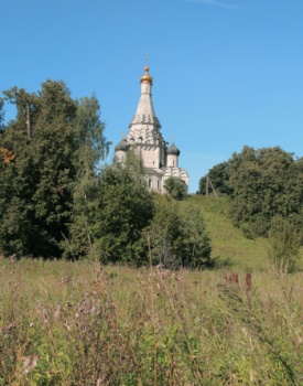 Храм Преображения Господня в селе Остров