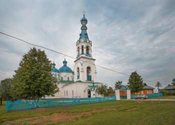 Храм Казанской иконы Божией Матери в селе Роженцово