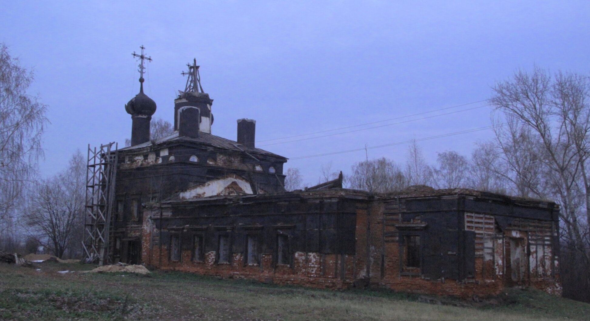 Храм в честь Страстной иконы Божией Матери Одигитрии в селе Палец