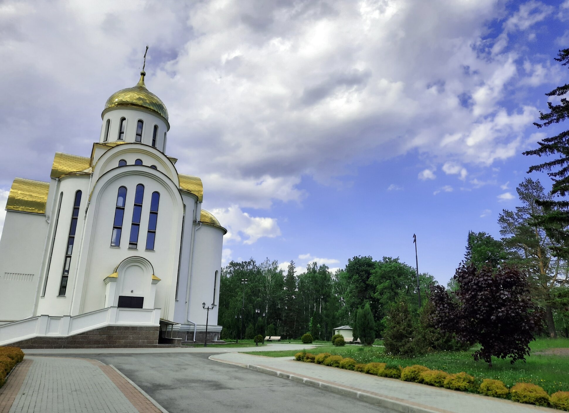 Храм Покрова Пресвятой Богородицы в городе Озёрске