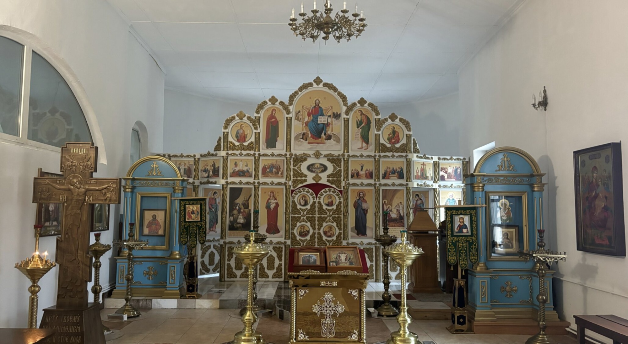 Интерьер Церкви Казанской иконы Божией Матери в Шеметово
