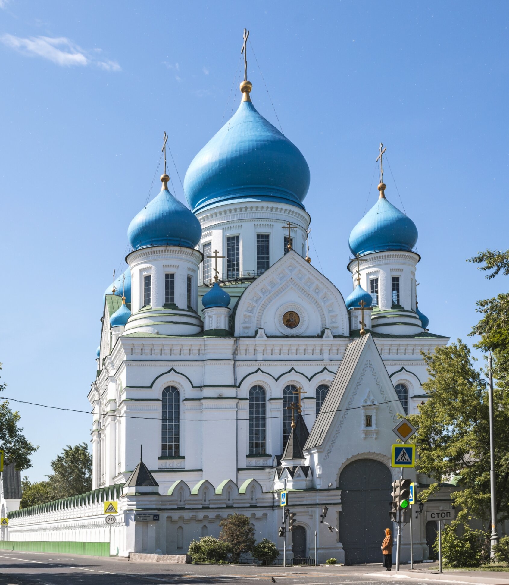 Собор Иверской иконы Божией Матери в Николо-Перервинском монастыре