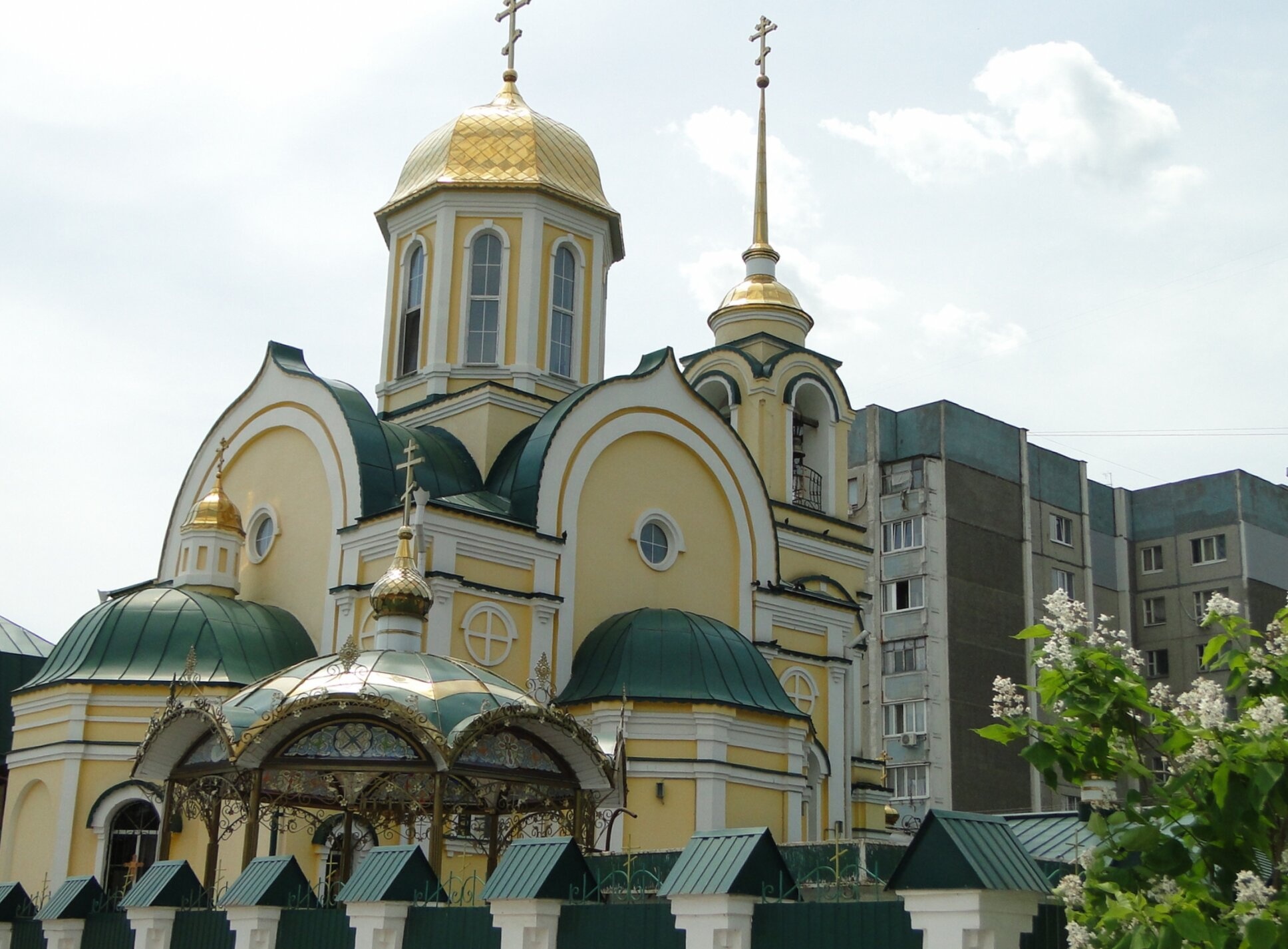 Храм Святого апостола Андрея Первозванного в Воронеже