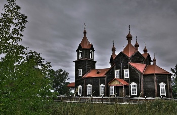 Храм Преподобного Серафима Саровского в селе Турнаево
