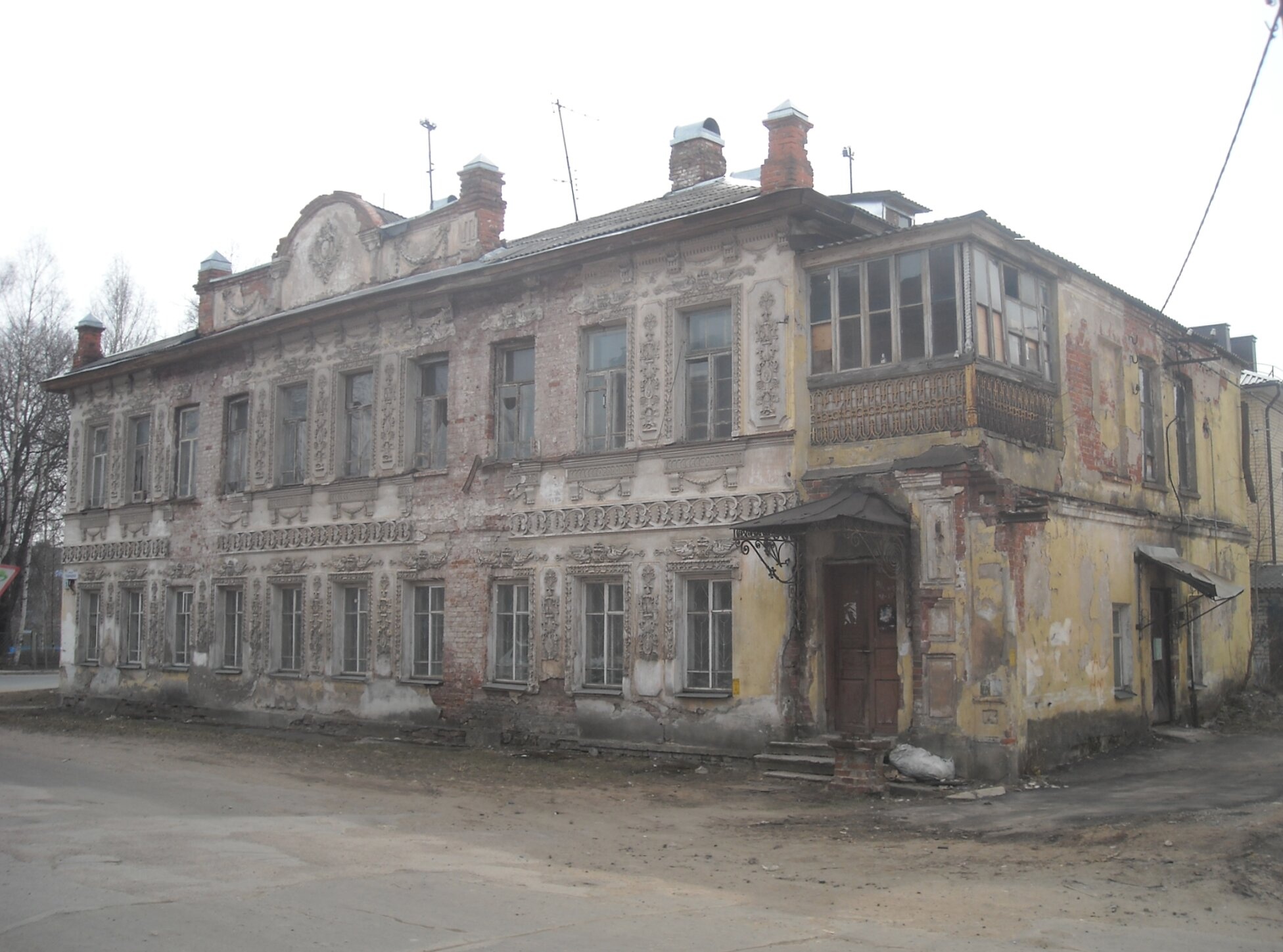 Казанская церковь в Рыбинске - историческая фотография